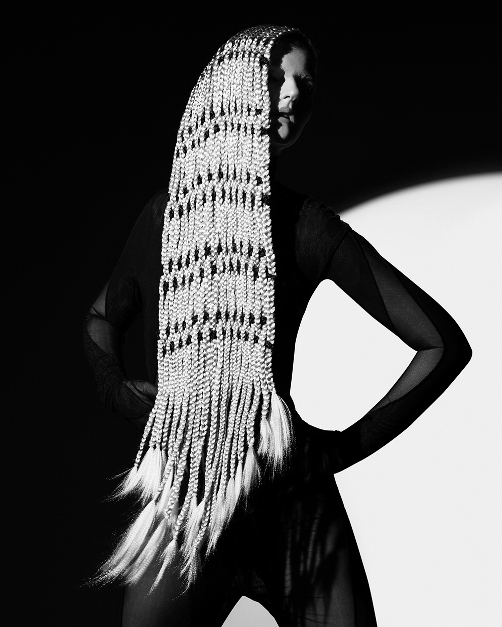 Avant Garde Long Braids - Samantha Bell - BHA North Eastern Hairdresser of the Year 2026 Finalist Collection